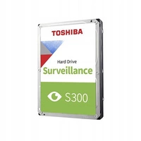 Hard Disk Drive Toshiba S300 3.5'' HDD 1TB 5400RPM SATA 6Gb/s 128MB | HDWV110UZSVA